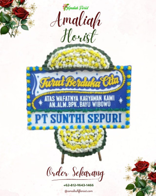 Papan Bunga Duka di Glenmore