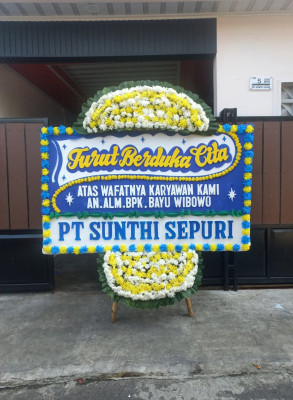 Papan Bunga Duka di Glenmore